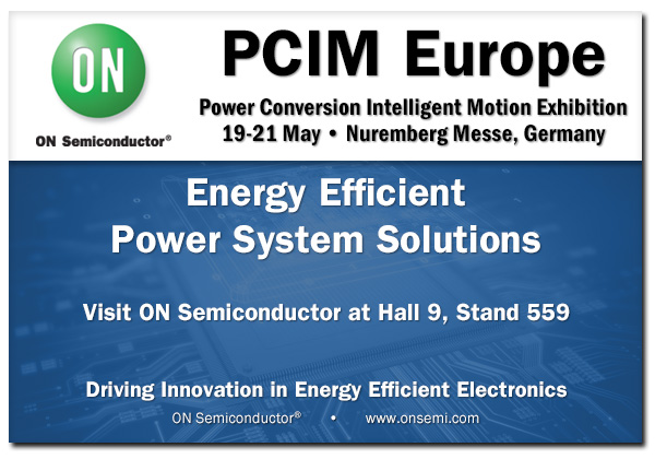 ON Semiconductor to showcase their latest tech at PCIM 2015
